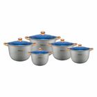 Bater&iacute;a de Cocina Perla E011PT Paty 10 Piezas Inox SYP