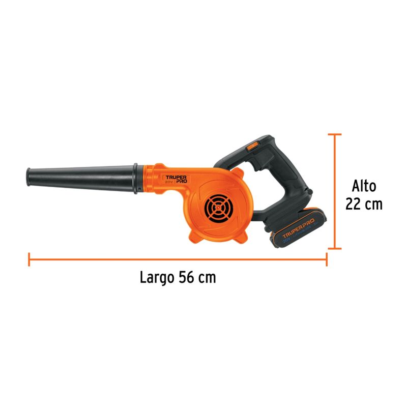 Sopladora Para Taller Truper Pro SOPI-20A 20V, ... image number null