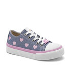 Moramora Tenis urbano para ni&ntilde;a azul rosa