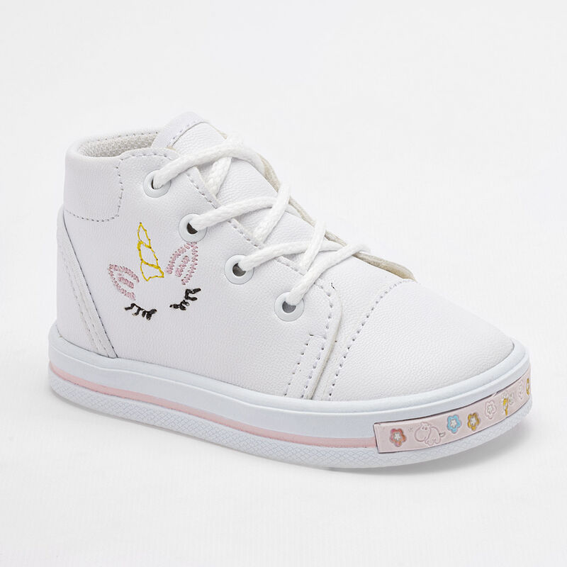 Chaparrin Tenis para beb&eacute; ni&ntilde;a blanco image number null