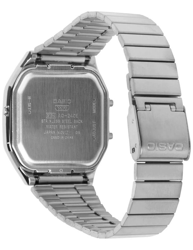 Reloj Casio Vintage Unisex AQ-240E-3ACF platead... image number null
