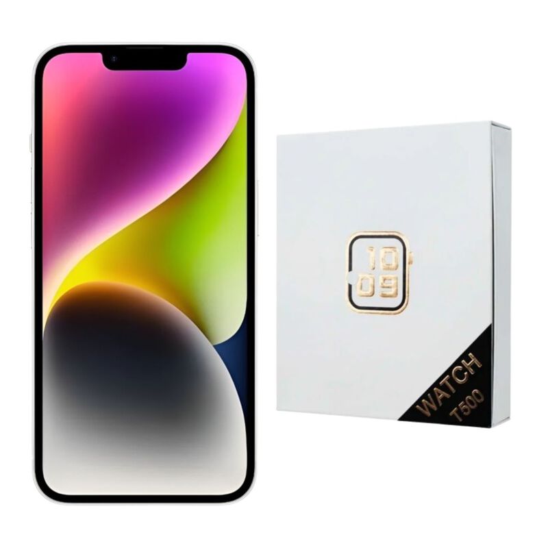 iPhone 14 128GB Blanco E-SIM Reacondicionado + ... image number null