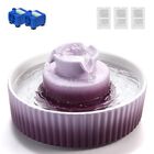 Fuente De Agua Para Gatos Wonder Creature 2000 ml Cer&aacute;mica Con Dise&ntilde;o De Cupcake