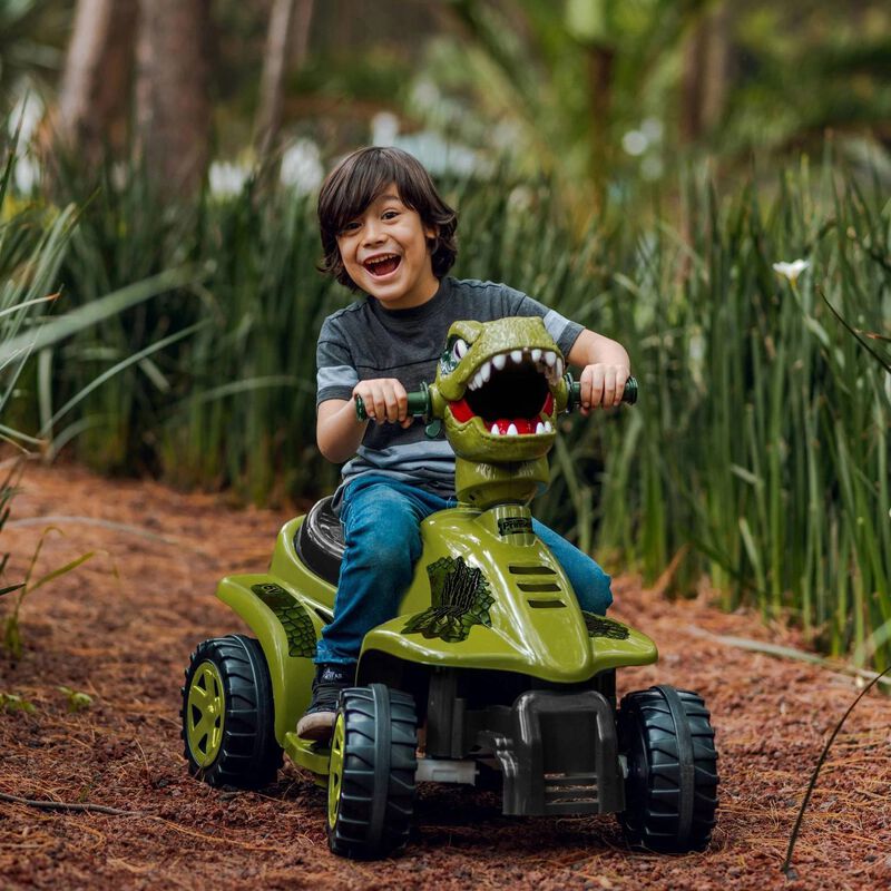 Moto El&eacute;ctrica Montable Infantil Para Ni&ntilde;a Dino... image number null