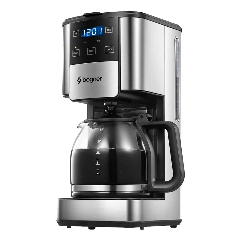 Cafetera Programable De Goteo 12 Tazas Acero In... image number null