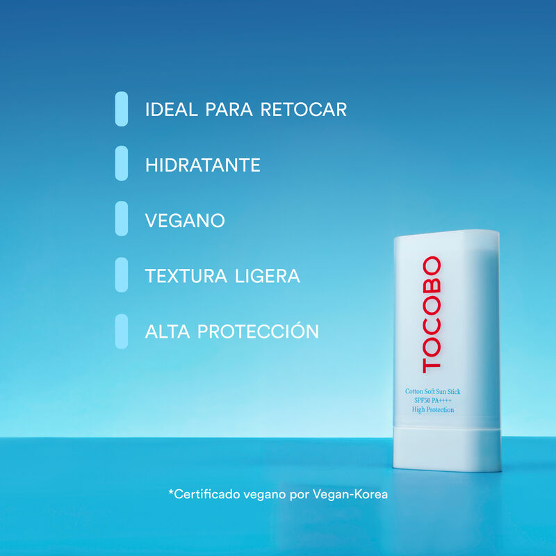 Tocobo Cotton Soft Sun Stick Spf50 Pa++++  19g image number null