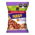 MAIZ CACAHUATE Y HABA FUEGO NH 50G     .