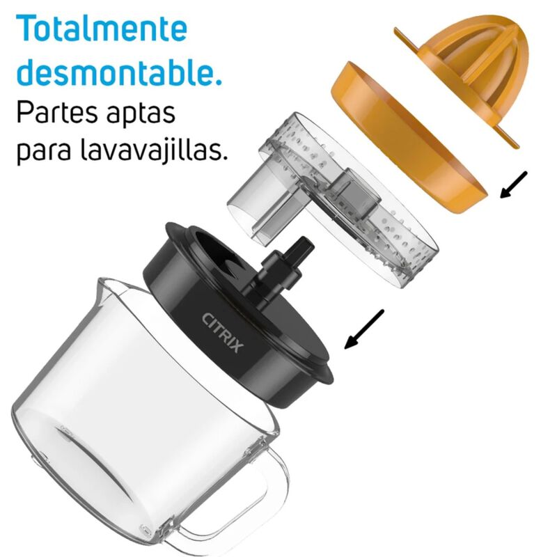 Exprimidor de jugos taurus citrix vidrio 1 litr... image number null