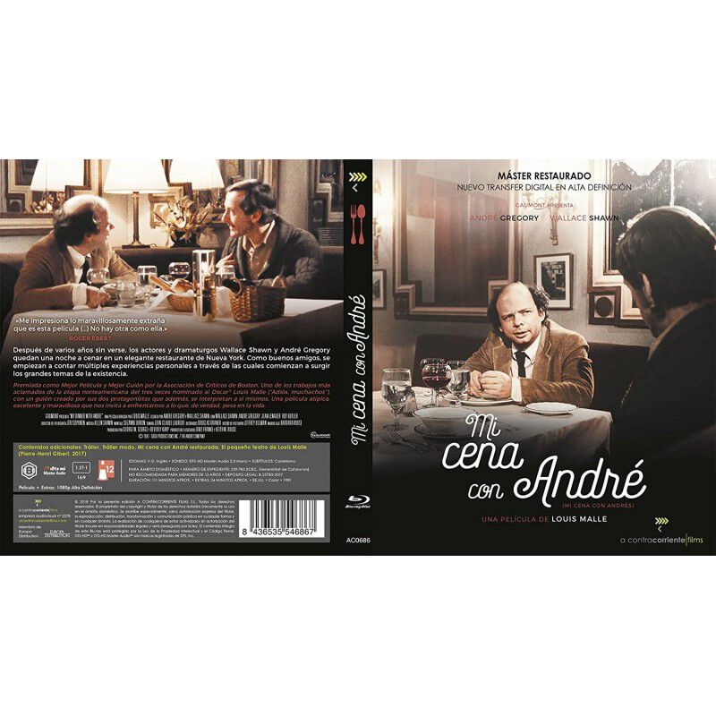 Mi Cena Con Andr&eacute; (vos) [blu-ray] image number null