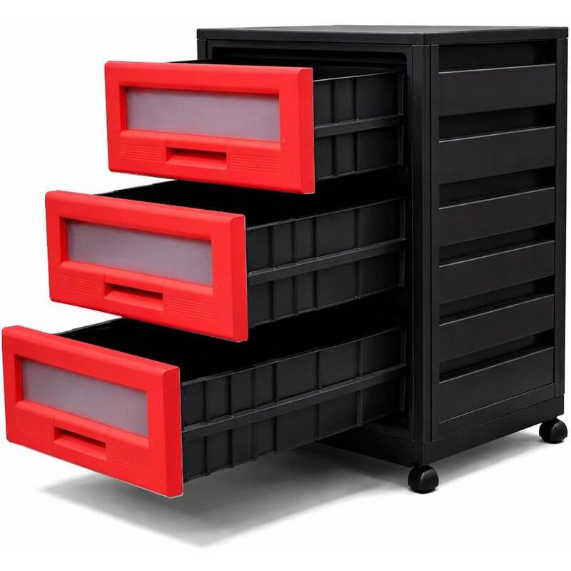 Mueble Piave Organizador De 3 Cajones , Con Rue... image number null