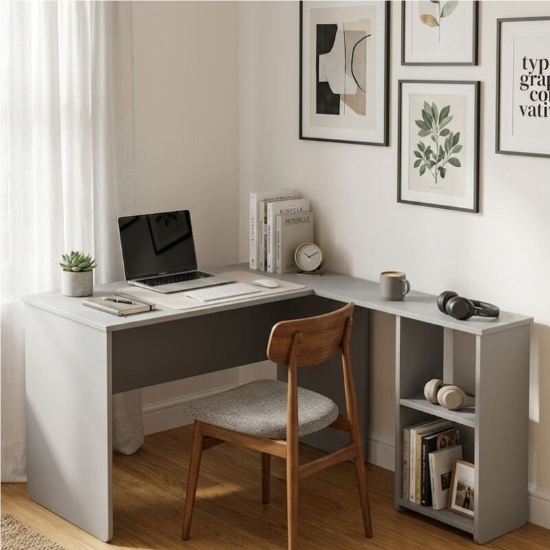 Escritorio Esquinero L Homeoffice Estudiantil C... image number null