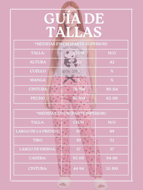 Pack De 2 Conjuntos De Pijamas Mujer Blusa Y Pa... image number null