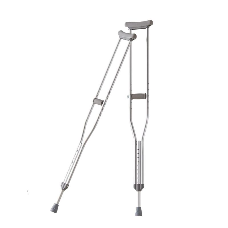 Muletas Axilares Ajustables De Aluminio SC-801 ... image number null