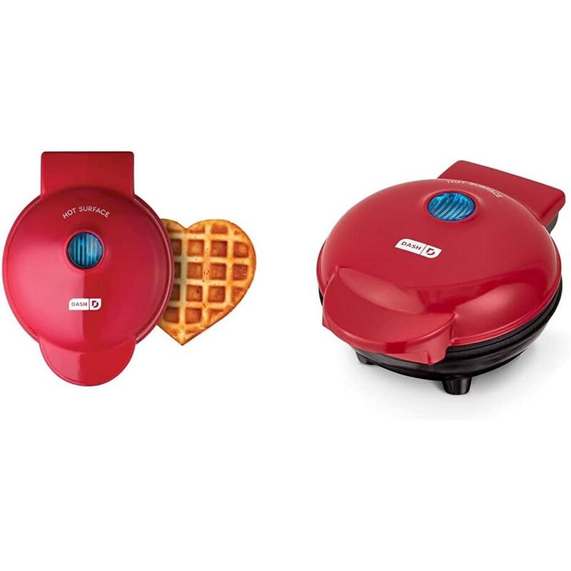 Mini Wafflera de coraz&oacute;n 4 pulgadas, y Mini par... image number null