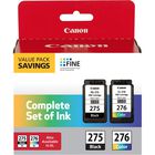 Paquete M&uacute;ltiple De Tinta Para Impresora De Inyecci&oacute;n De Tinta Canon Pg-275/cl-276