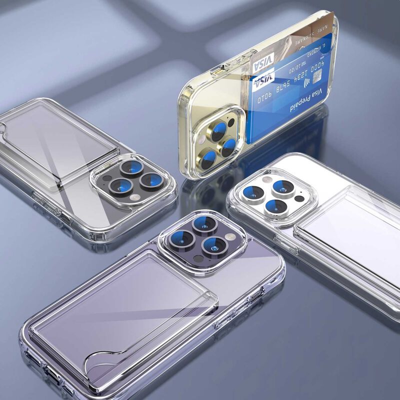 Funda Tekku Porta Tarjetas Para Iphone 15 Pro T... image number null