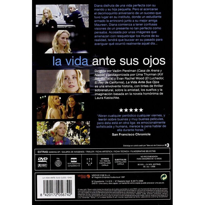 La Vida Ante Sus Ojos [dvd] (2007) The Life Bef... image number null