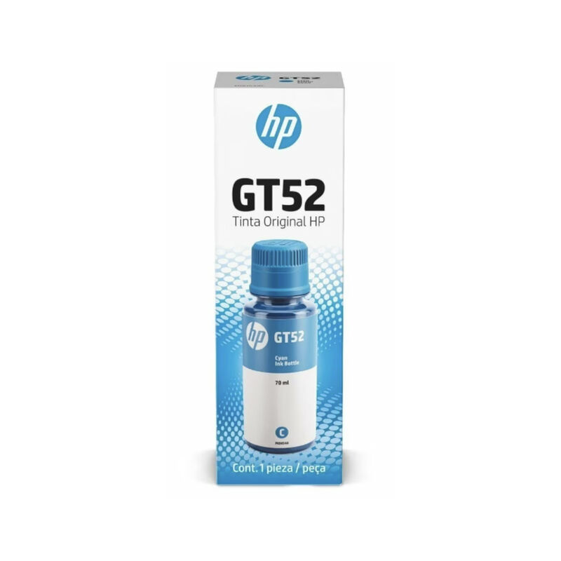 Tinta para impresora HP GT52 (M0H54AL) Azul - C... image number null