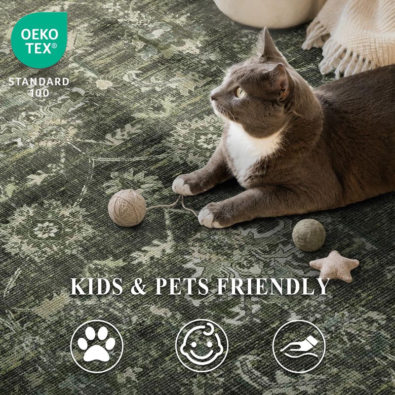 Alfombra Duidy 427 cm x 91 cm Lavable Para Coci... image number null
