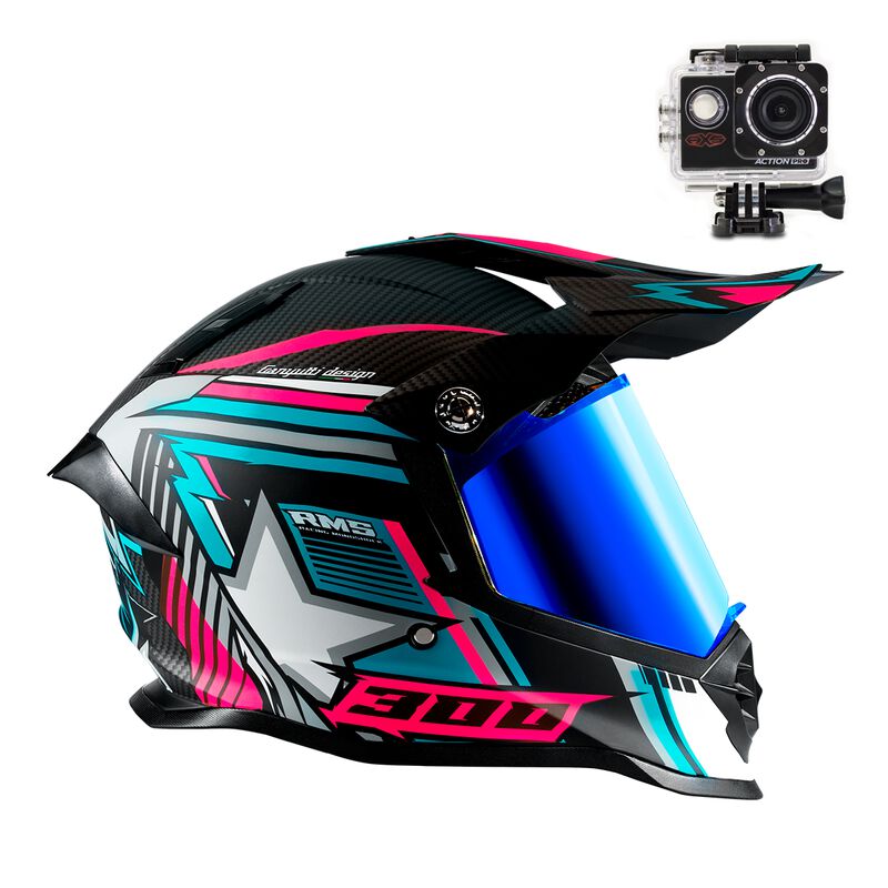 Casco Certificado Axs Beretta Talla Xl Con Disp... image number null