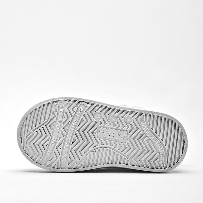 Bubble Gummers Tenis Para Ni&ntilde;a Blanco Gris Cod ... image number null