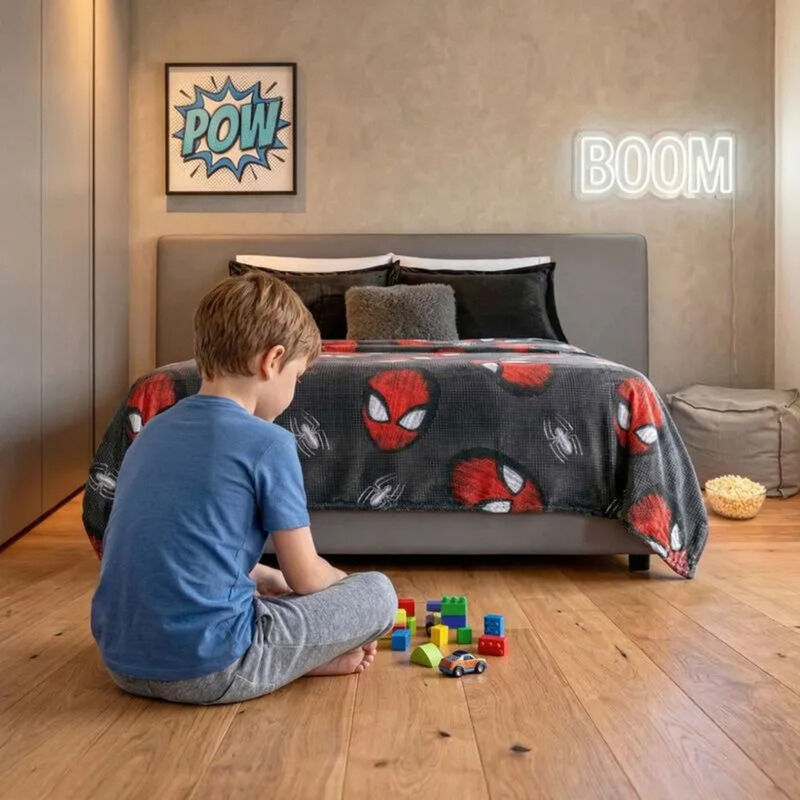 Cobertor Ultrasuave Spider-man Super Hero Matri... image number null