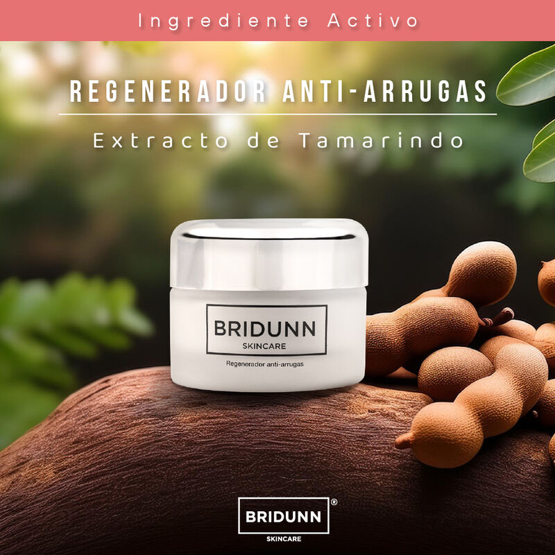 Crema Facial Natural Bridunn Antiarrugas Extrac... image number null
