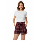 Love Tree Bermuda  Vino Para Mujer Color:Vino Talla:CH