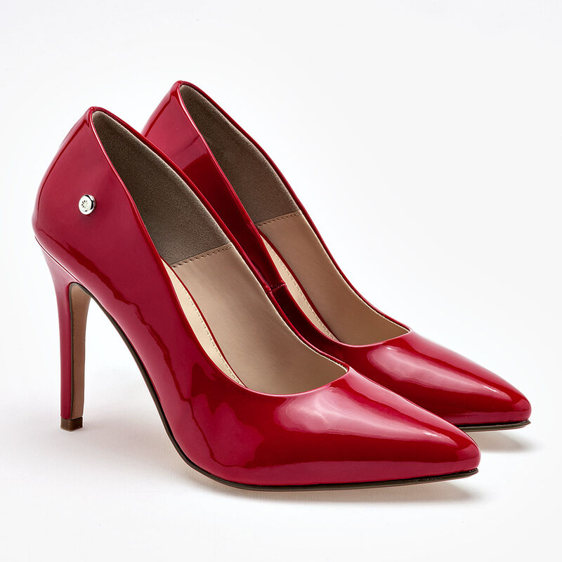 Moramora Zapatilla para mujer rojo image number null