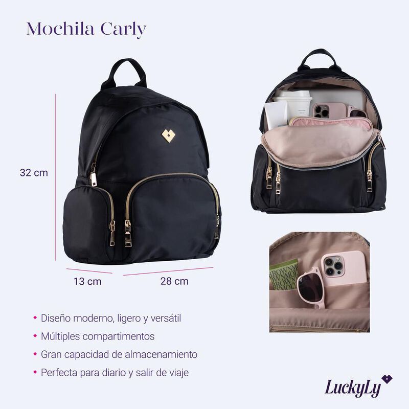 Mochilas Mujer Juveniles, Backpack Tipo Bolsa D... image number null