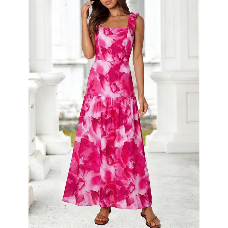 Vestido Floral BTFBM para Invitada de Boda image number null
