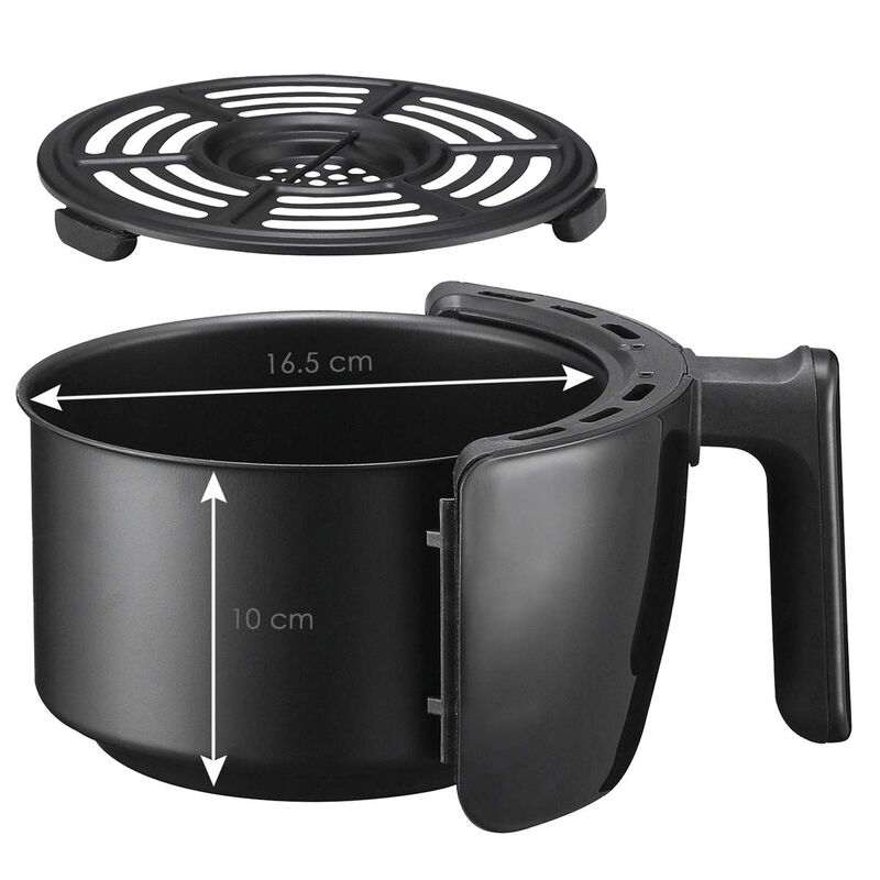 Freidora de Aire Caliente Elite 2QT Black Digit... image number null