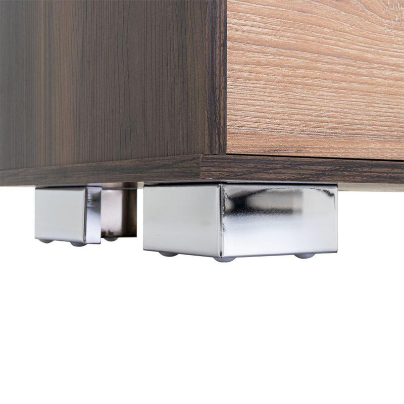 Mesa Para Tv Orus, Miel y Caoba, con Espacio Pa... image number null