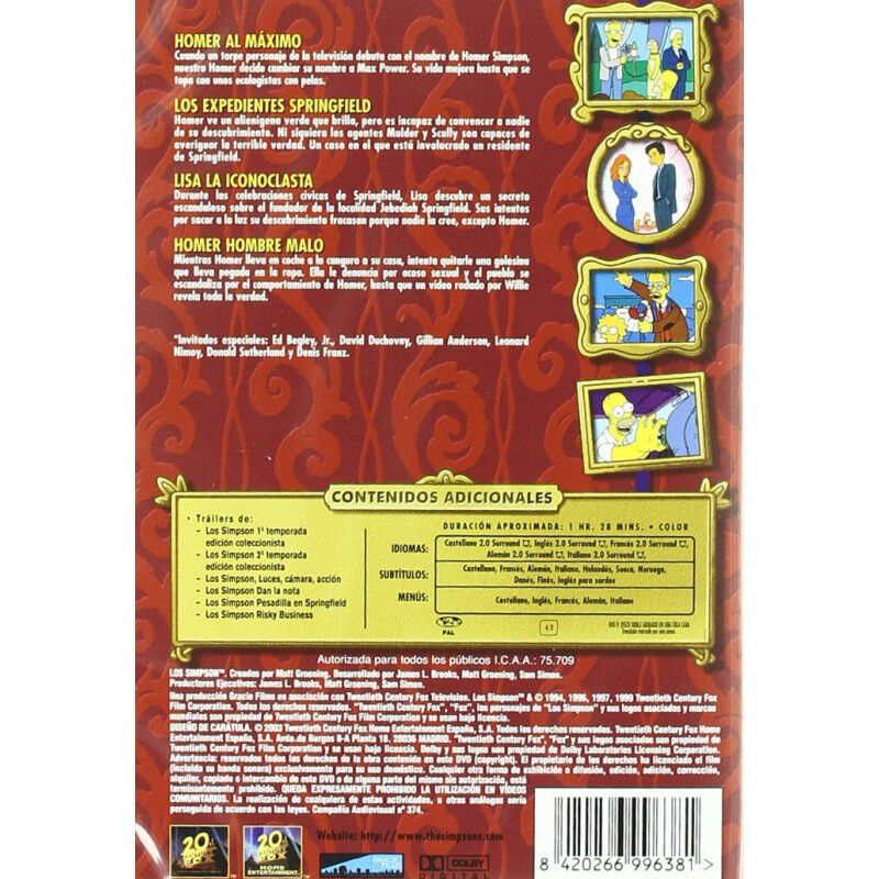 Los secretos ocultos de los Simpson [DVD] image number null