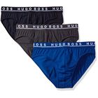 Calzoncillos Boss Para Hombre Algod&oacute;n Paquete De 3 Mini Azul Verdadero/capit&aacute;n Del Cielo/talla L