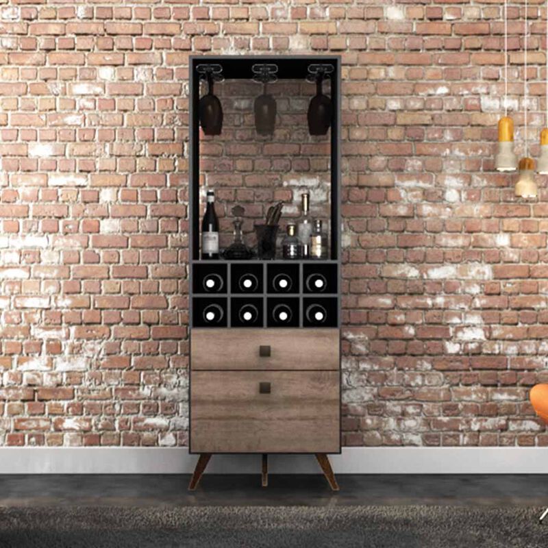 Bar Bertolini RT3090 Negro Rustico Con Cava image number null