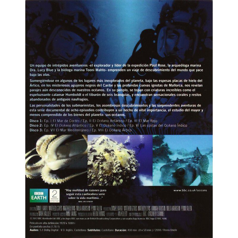 Expedici&oacute;n Oc&eacute;anos [blu-ray] image number null