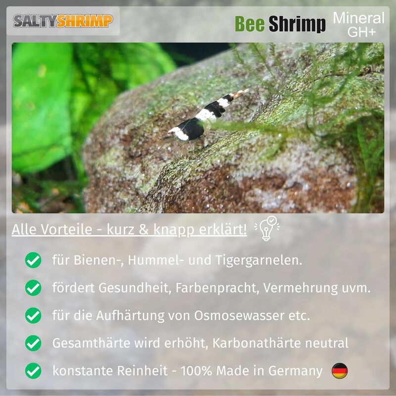 Tratamiento de Agua Saltyshrimp Mineral GH+ par... image number null