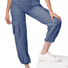 Pantalon Mujer Tipo Cargo Azul zafiro Roosevelt C369