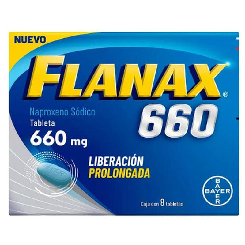 Flanax-660 660 mg 8 Tableta image number null