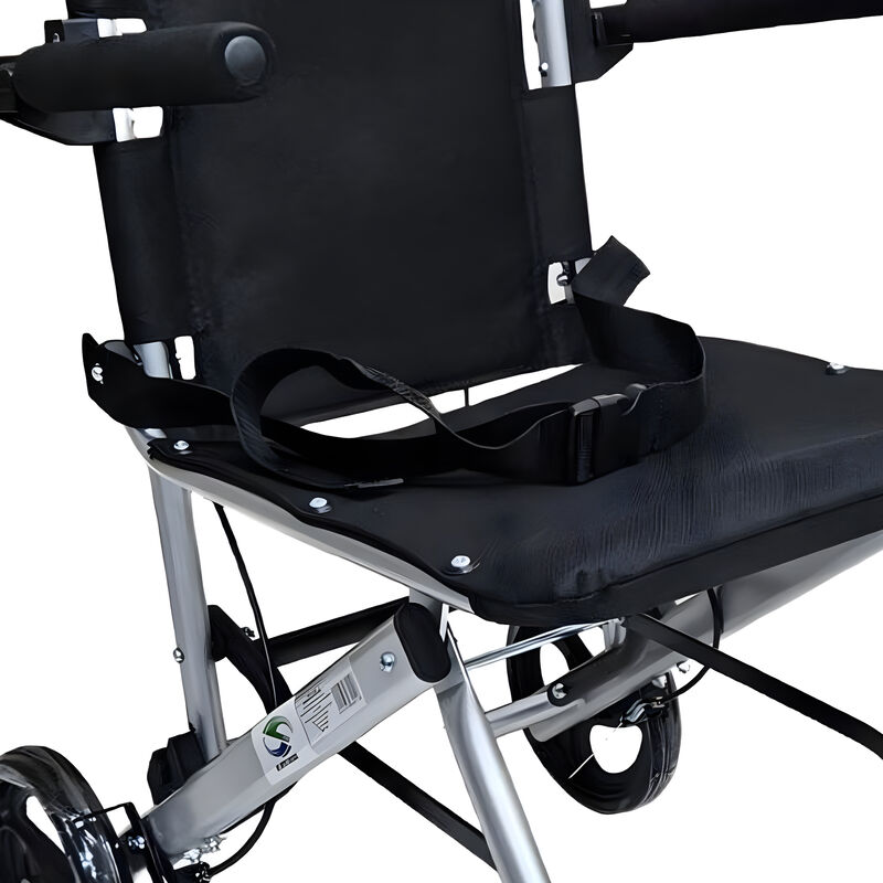 Silla de Ruedas de Traslado Viajera con Frenos ... image number null