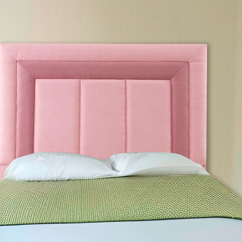 Cabecera King Size Dicasa Bora Rosa image number null