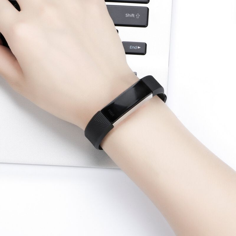 Correa De Repuesto Para Fitbit Alta Black Green... image number null