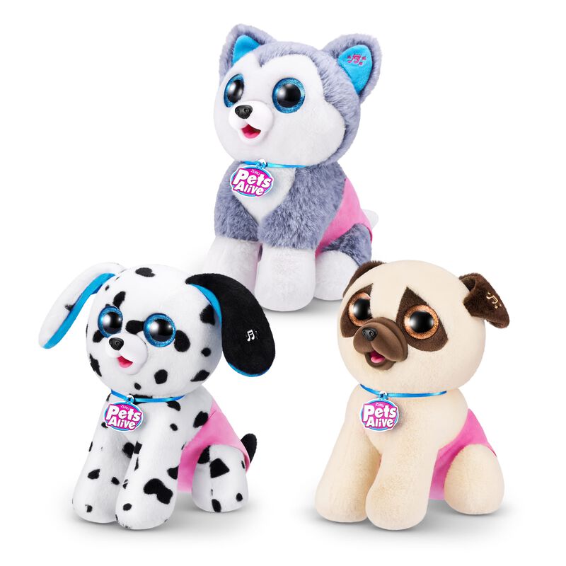 Peluche Pets Alive Pooping Puppies Husky De Zur... image number null