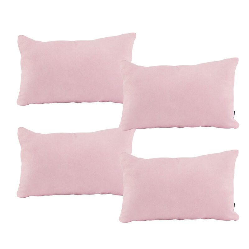 Set de 4 Cojines Dicasa DeltaOne Rosa image number null