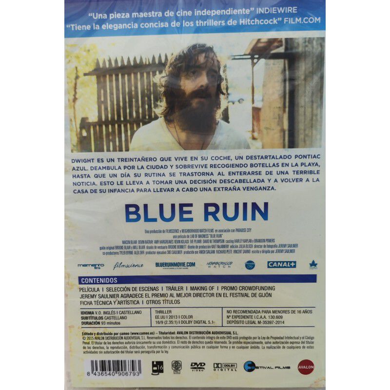 Blue Ruin (DVD) image number null