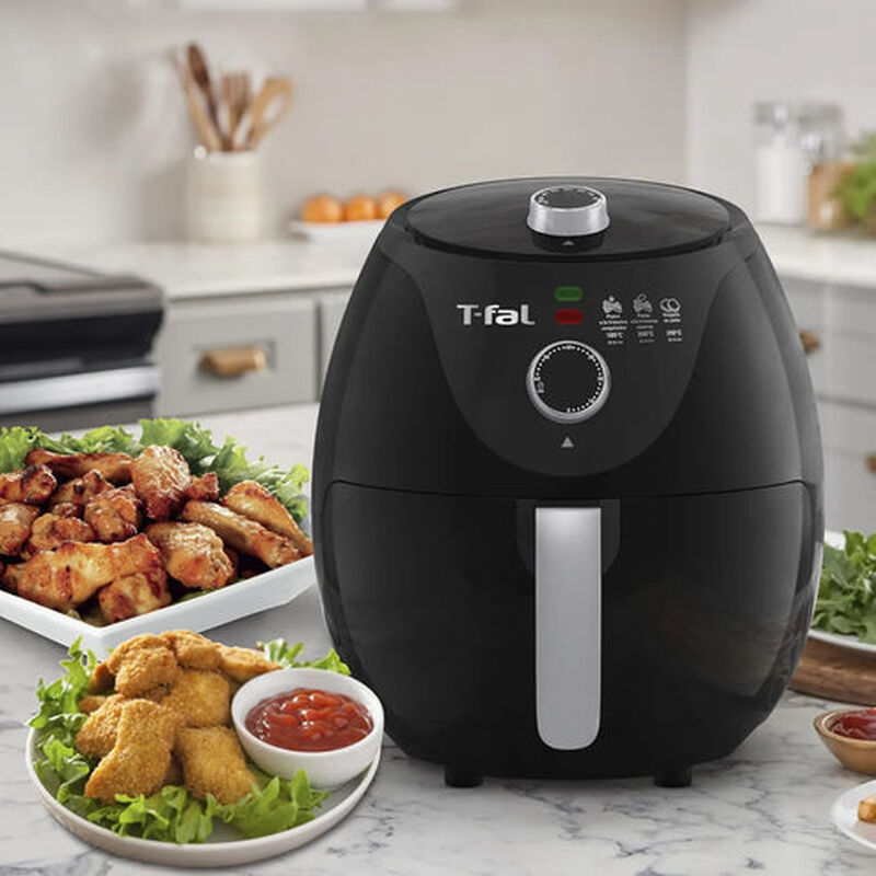 Freidora de Aire T-fal 3.2 Litros Negra EY1225M... image number null