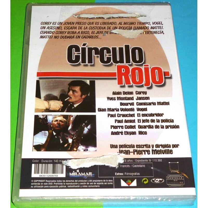 C&iacute;rculo Rojo [dvd] (1970) Le Cercle Rouge image number null