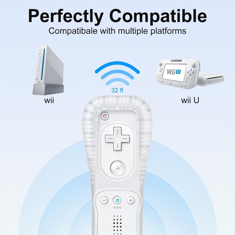 Pack de 2 Controles Remotos Wii Molicui para Ni... image number null