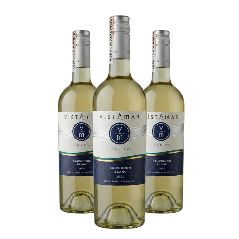 Vino Blanco Vi&ntilde;a Vistamar Reserva Sauvignon Bla... image number null